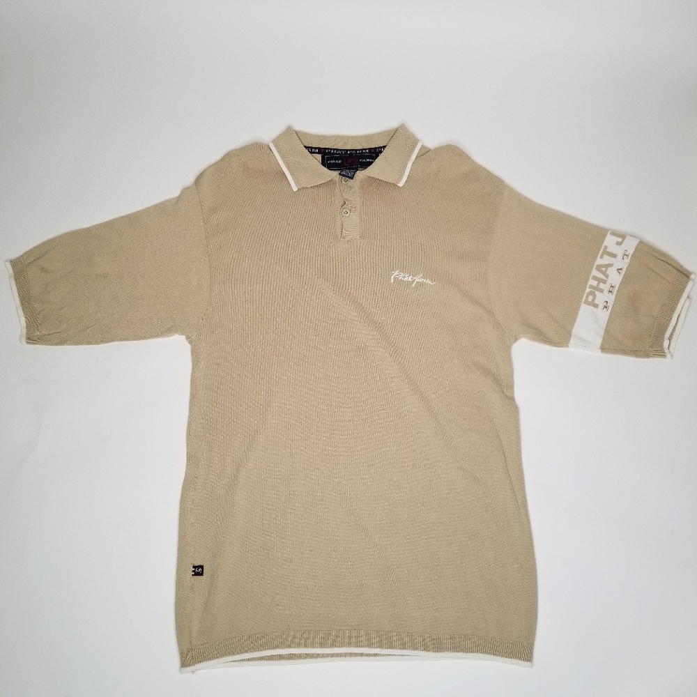 Vintage Phat Farm polo XXL embroidered spellout